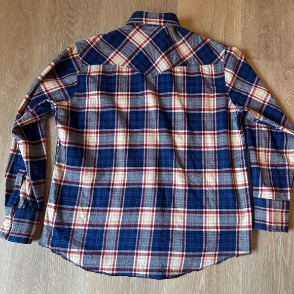Vintage Men's Wrangler Flannel Shirt - Picture 3 of 7